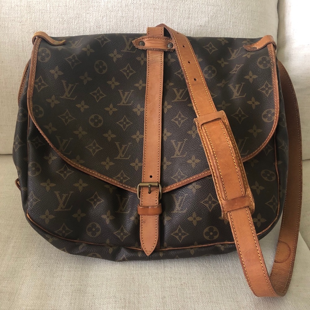 Vintage LOUIS VUITTON Saumur 35 MESSENGER BAG